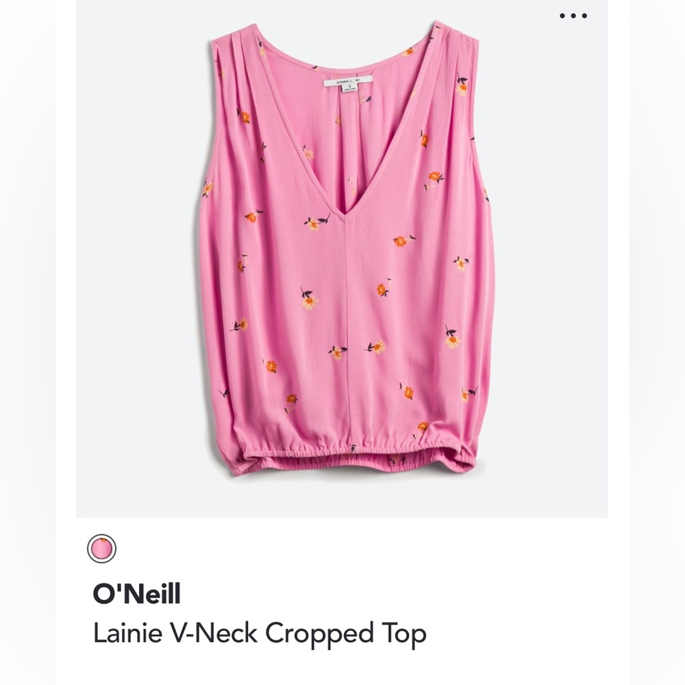 O'Neill Lainie V-Neck Cropped Top